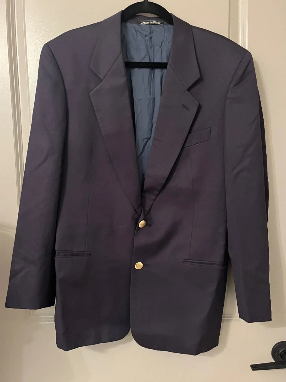 MENS Giorgio Armani blue blazer SZ L